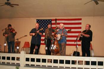 J.D. Crowe and the New South Onstage at Bean Blossom